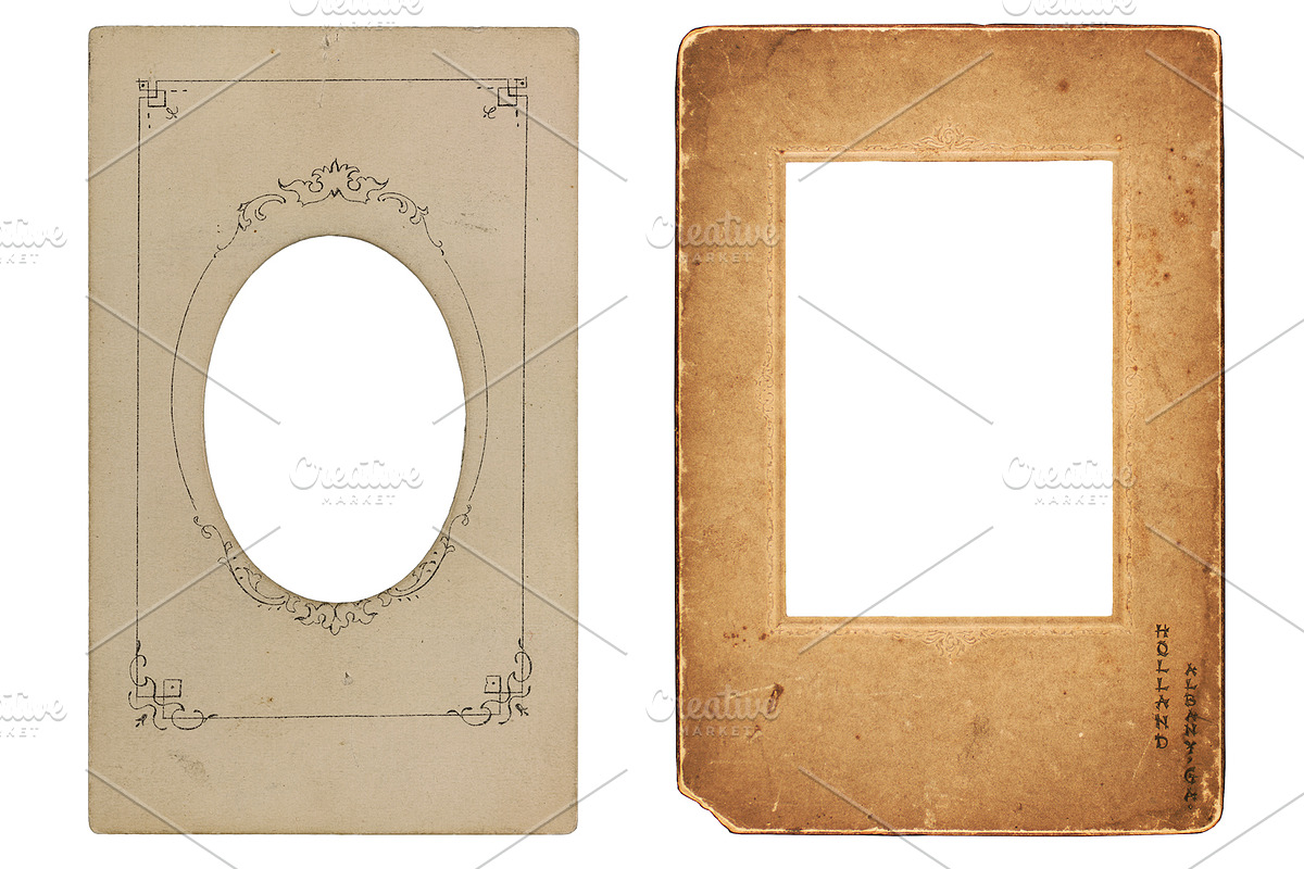 Vintage Photo Frames & Formats, a Texture Graphic by Blue Line Design (Photo 7 of 21)