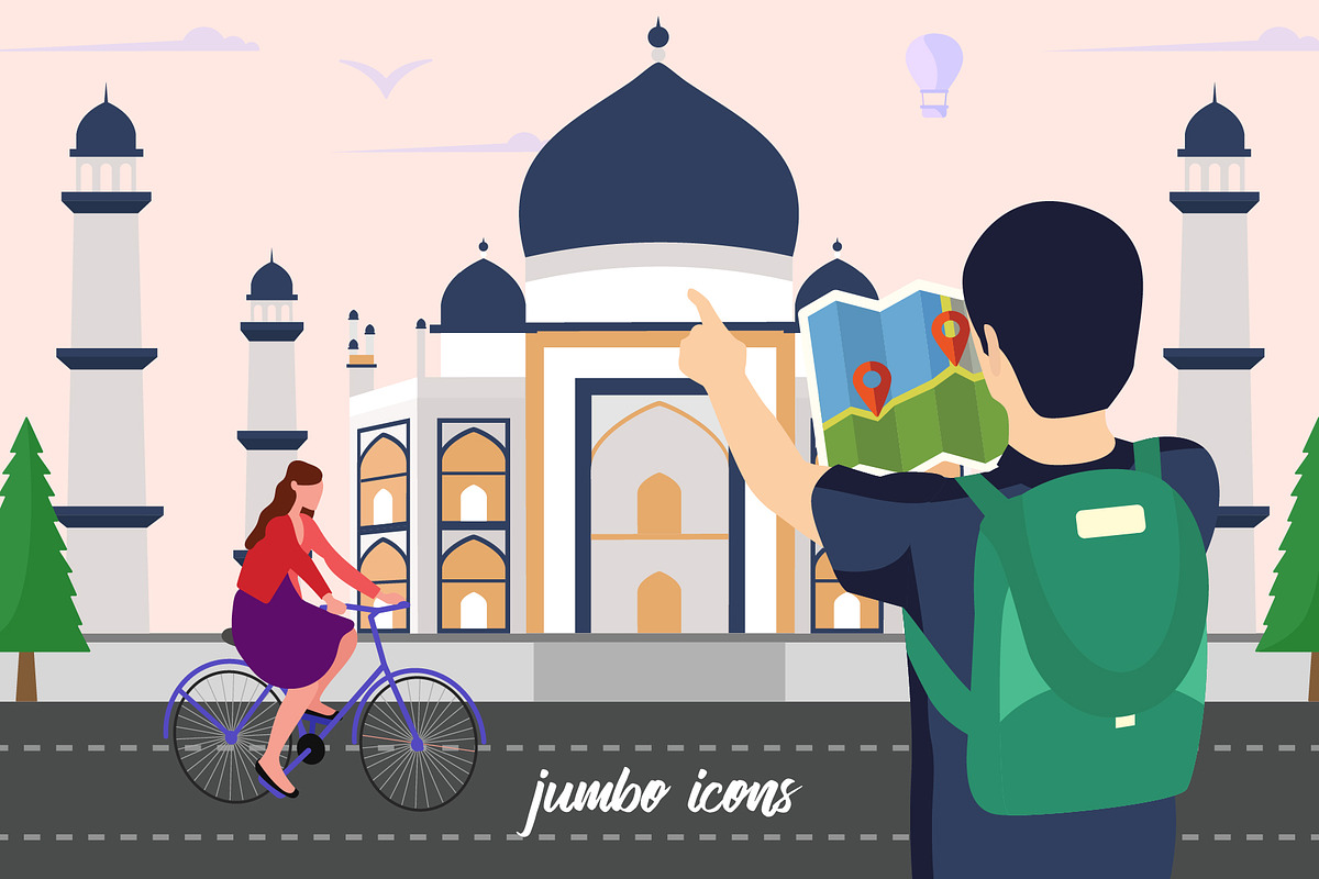 Map Navigation Vector Icons V2, a Duotone Icon by Jumbo Icons (Photo 2 of 5)
