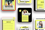 20 social media post design template, a Social Media Template by graphic bakers (Thumbnail 4 of 15)