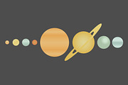Practical Planets, an Illustration by Illustrations by Jessie (Thumbnail 2 of 2)