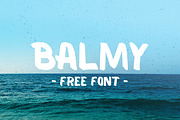 Balmy Brush Font, a Font by BorisG (Thumbnail 1 of 10)