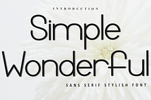 Simple Wonderful