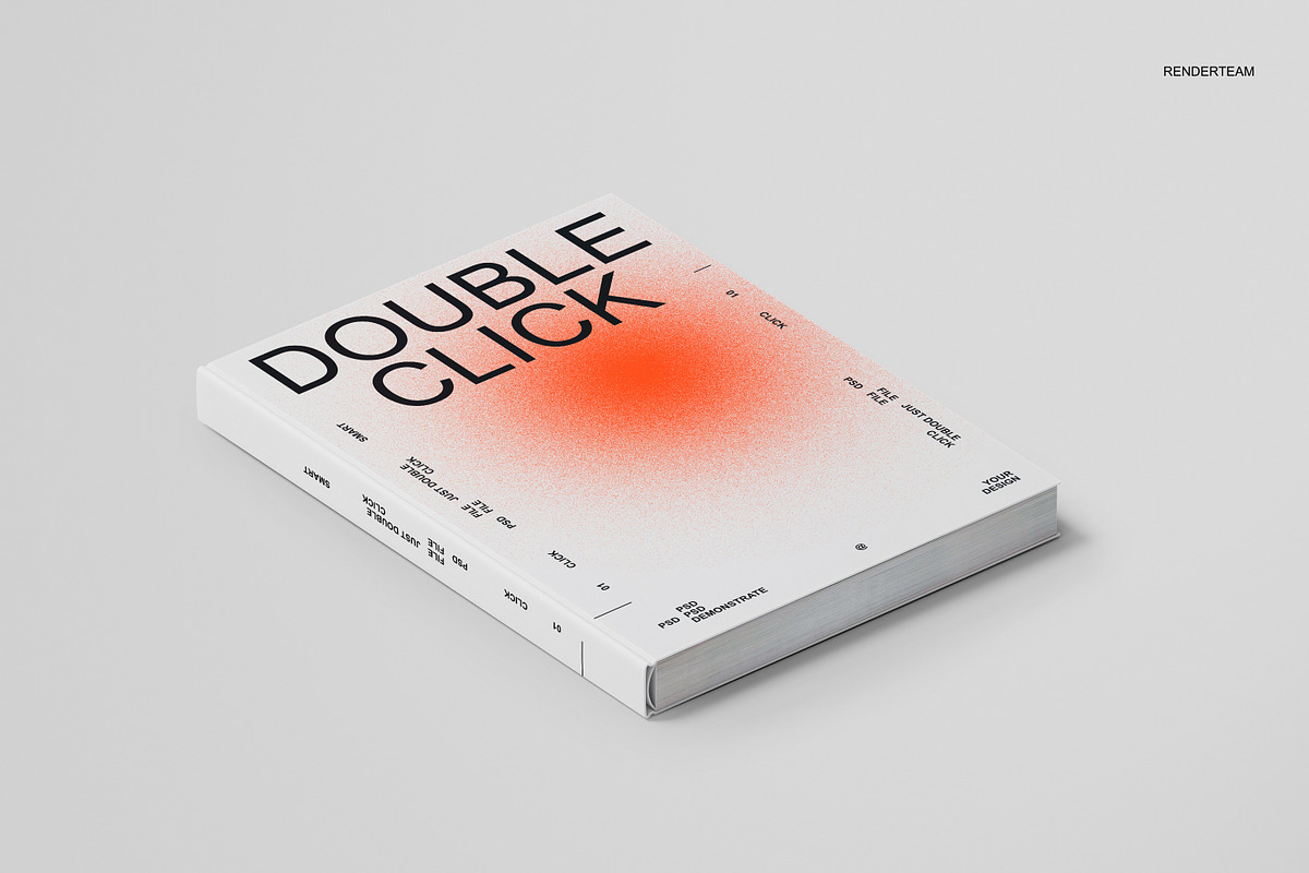 Book Mockup Set, a Books & Magazine Mockup by Renderteam (Photo 7 of 14)