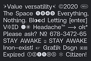 90% Off Neue-Augenblick Family, a Font by HARMNESSLESS (Thumbnail 2 of 30)