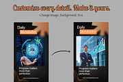 Business Social Media Templates Kit, a Social Media Template by Arslan (Thumbnail 4 of 6)