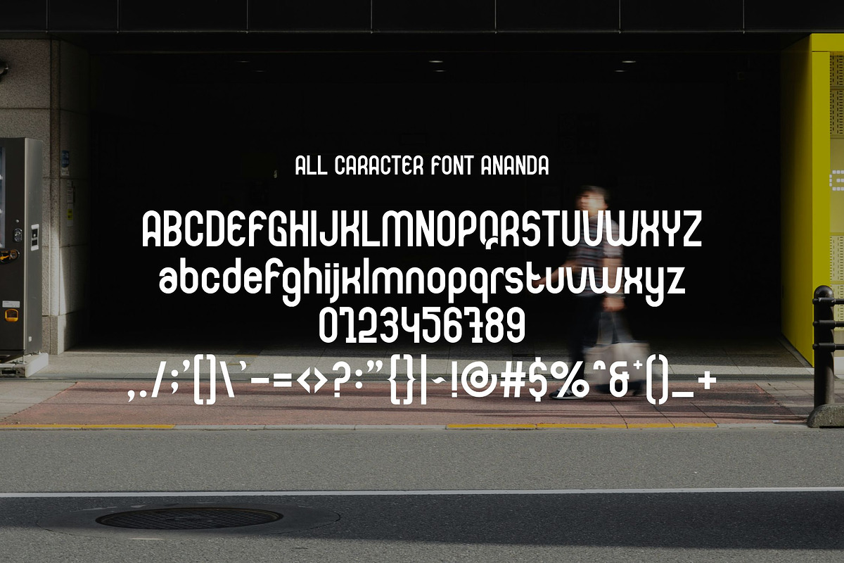 Ananda, a Sans Serif Font by riotama85 (Photo 2 of 5)