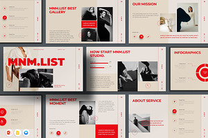Minimalist Presentation Template, a Design Template by Dream-Lab