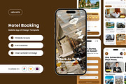 Roomzy – Hotel Booking App Design, an App Template by twinstd (Thumbnail 1 of 5)