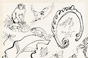 Jungle Saints: Tropical Line Art, an Object Illustration by Purple (Thumbnail 5 of 15)