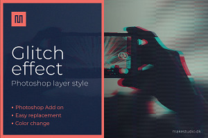 Glitch Effect - Photoshop Effect
