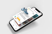 iPhone X Multilayer Mockup #1, an iPhone Mockup by Seven Lights (Thumbnail 3 of 5)