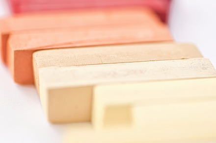 Colorful Chalk Pastel Macro