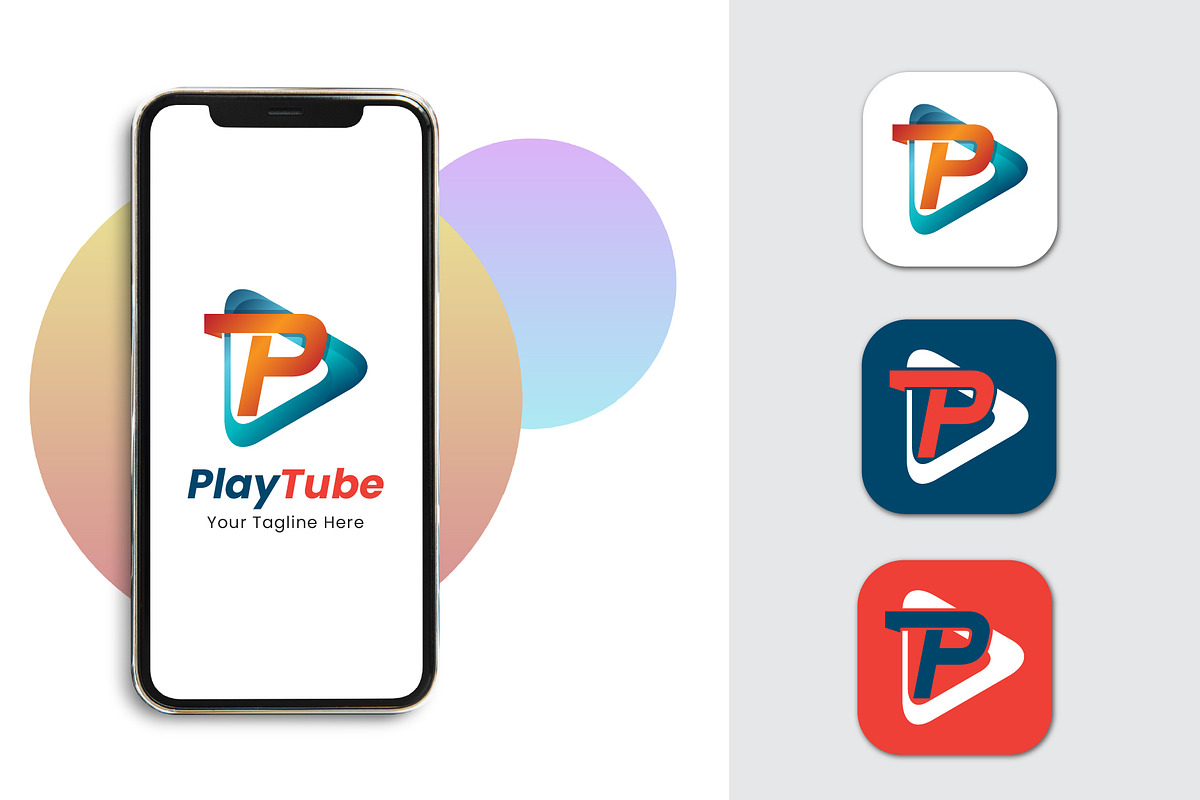 Play Tube - Music logo, a Branding & Logo Template by Design Box (Photo 1 of 2)