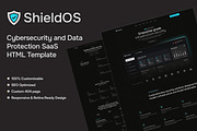 ShieldOS - Technology HTML Template, a HTML Template by TNCFlow (Thumbnail 1 of 5)