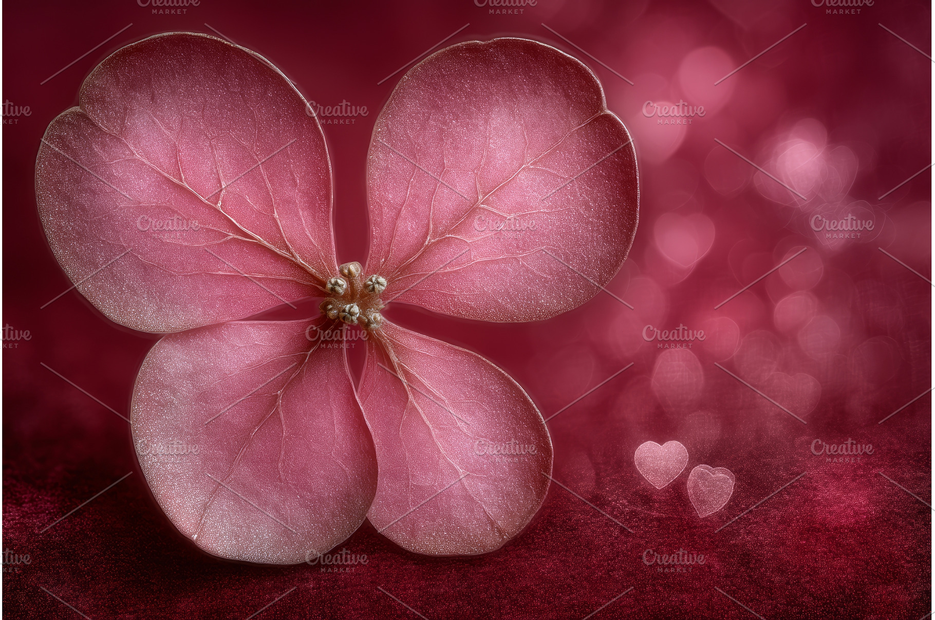 A close-up, top view of radish sango, a Nature Photo by ZinetroN