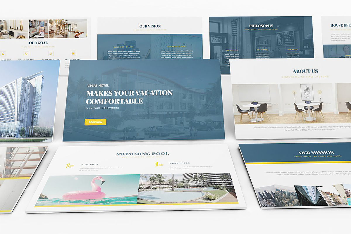 Presentation Template Bundle, a Presentation Template by Incools Stokie (Photo 4 of 15)