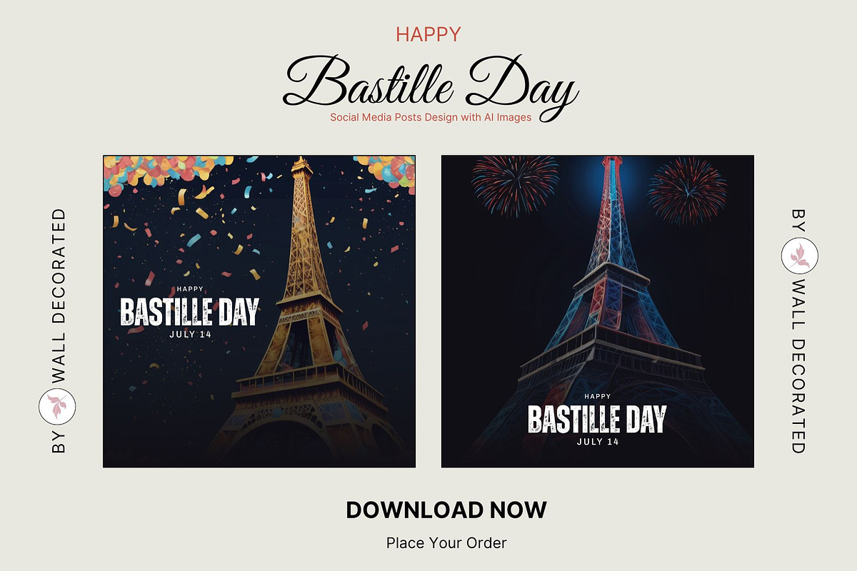 20 Bastille Day Images Wallpapers, a Print Template by Walldecorated (Photo 4 of 10)