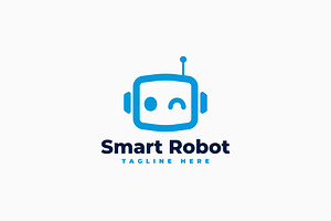 Smart Robot Logo, a Branding & Logo Template by Zeer Graphic