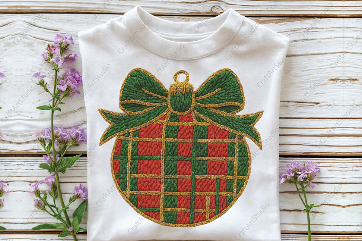 Latch Hook Crochet Ornament PNG, an Illustration by CraftArtStudio (Photo 3 of 4)