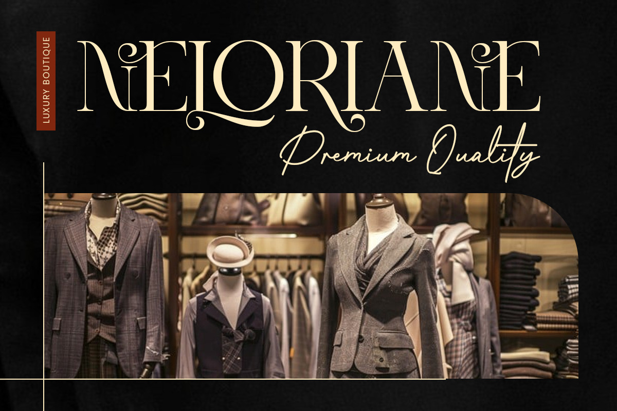 Lenkiro - Luxury Elegant Swash Serif, a Serif Font by Qweera Studio (Photo 3 of 12)