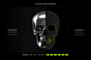 Acid & Chrome Abstract Shapes Bundle, an Object Graphic by Samolevsky (Thumbnail 2 of 25)