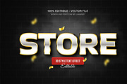 3D Text Effects Collection Vol 40, a Graphic by Aglonemadesign (Thumbnail 4 of 9)