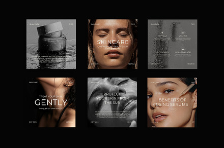 Skin Care Instagram Templates, a Social Media Template by Instprofi | Studio Estimo