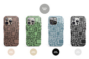 iPhone 16 pro Tough Case Mock-up, an iPhone Mockup by Colatudo Store (Thumbnail 7 of 9)