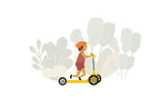 Bike / bicycle vector set, an Illustration by land art (Thumbnail 9 of 20)