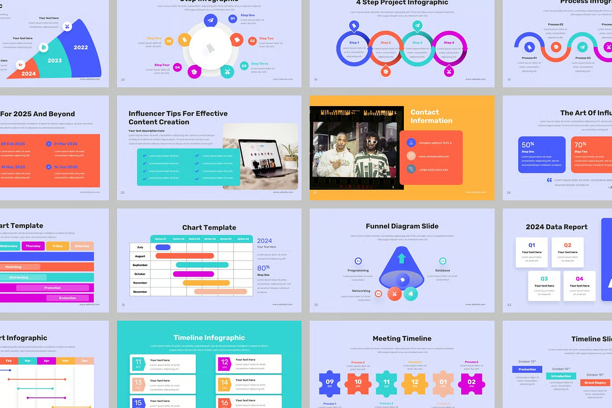 Business Influencer Keynote Template, a Presentation Template by Fit-tee (Photo 2 of 2)