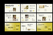 Gradient Minimal KOL Media Kit PPT, a Presentation Template by Neermana (Thumbnail 3 of 4)