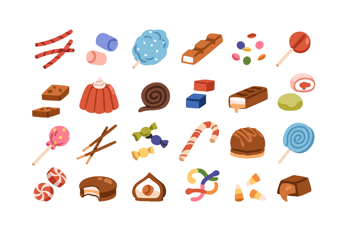 Food, groceries icons, big set, a Food Illustration by Good Studio (Photo 10 of 11)
