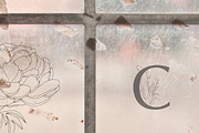 Floral alphabet - BEATRICE, a Serif Font by AS Studio (Thumbnail 2 of 6)