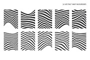 50 Abstract Wavy Vector Backgrounds, a Decorative Illustration by DESIGN BY nube (Thumbnail 2 of 7)
