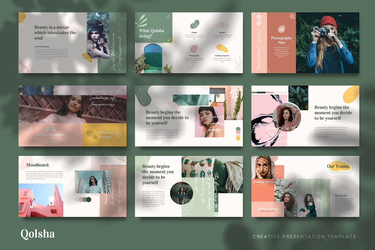 Qolsha - Creative Powerpoint, a Presentation Template by Masdika Studio (Photo 9 of 10)