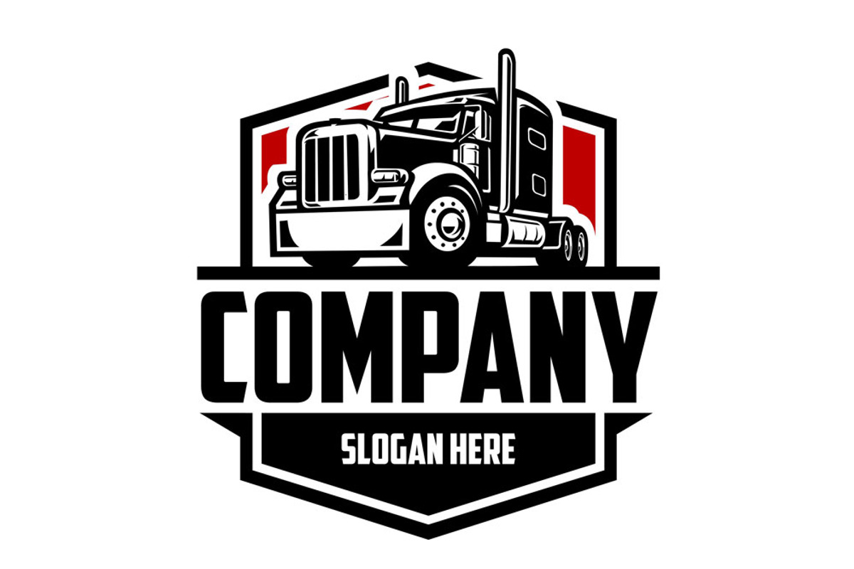 18 Wheeler Trucking Company Logo, a Branding & Logo Template by RajadigitalDesain