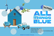ALL THINGS BLUE: 250 PNG Elements, an Object Graphic by Megan Aili Designs (Thumbnail 1 of 16)