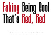 CS Gardner – Condensed Font, a Sans Serif Font by Craft Supply Co. (Thumbnail 5 of 8)