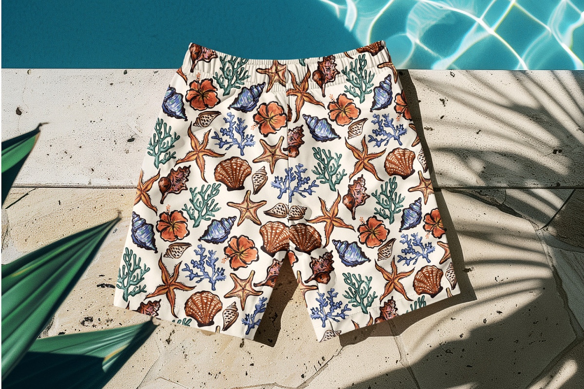 Nostalgic Coastal, a Pattern Graphic by MSNTY STUDIOX (Photo 28 of 36)