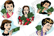 RTRO Money & Wealth 3, a Work Illustration by RTRO Stock (Thumbnail 2 of 5)
