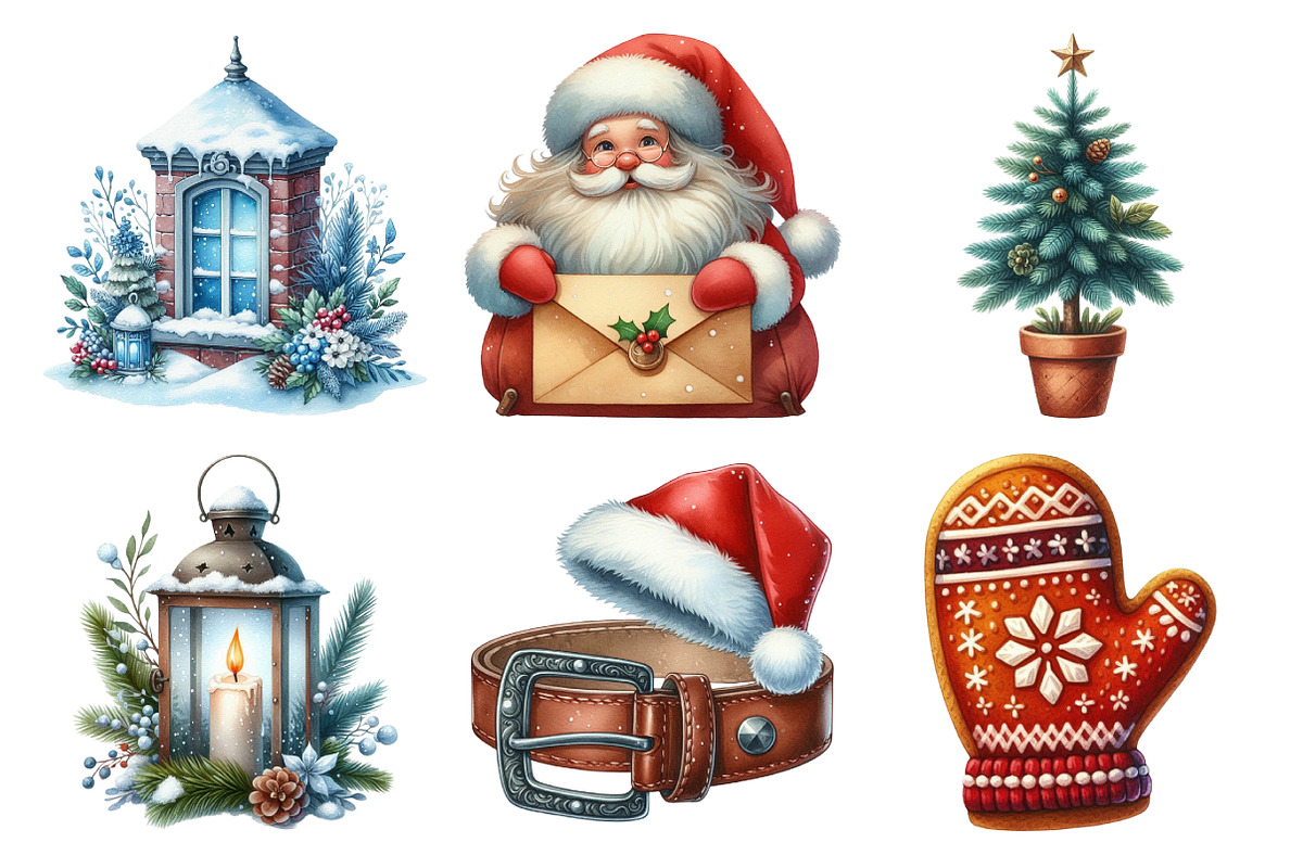Christmas Winter Clipart, an Illustration by Daily.Designs (Photo 4 of 5)