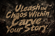 BladeOdessey - Chaos Dangerous Font, a Handwritten Font by HypeWorksCo (Thumbnail 13 of 16)