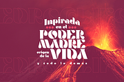 Maria Stencil Black, a Serif Font by Pedroglifos (Thumbnail 2 of 6)