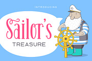 Sailor's Treasure - Font Duo, a Sans Serif Font by Victor Barac (Thumbnail 1 of 14)