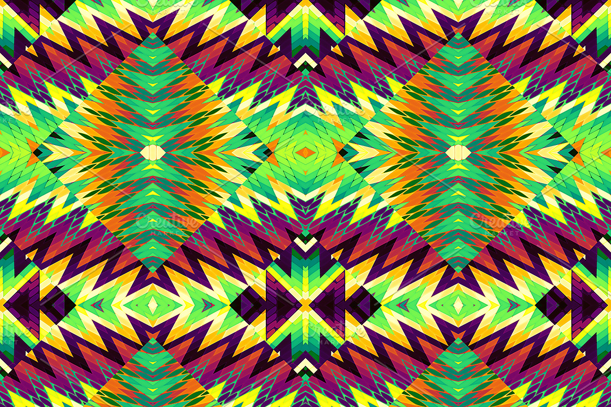 30 seamless aztec patterns JPG, a Pattern Graphic by tkdesign (Photo 16 of 31)