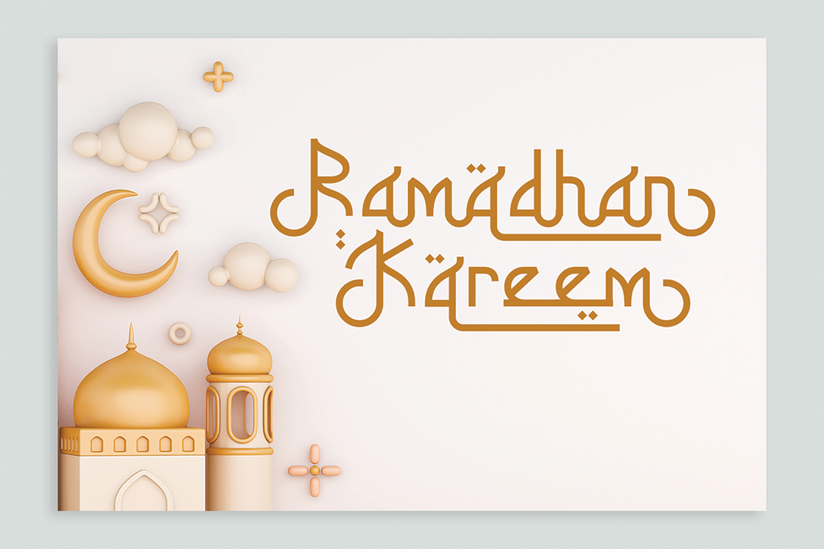 Shabyan - Fresh Arabic Style Font, a Handwritten Font by overlaytemplates (Photo 2 of 5)