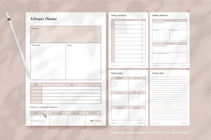 Digital Planner Templates INDESIGN