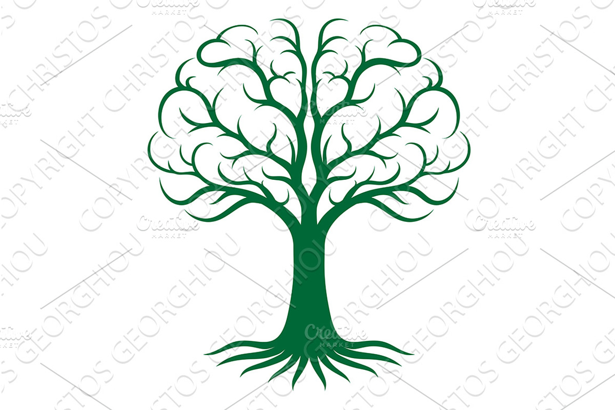 Brain Knowledge Tree Learning, an Object Illustration by Christos Georghiou
