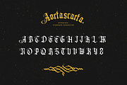 Aortascarta, a Blackletter Font by ilhamtaro (Thumbnail 9 of 13)