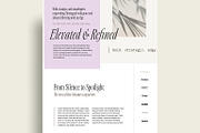 Reina - Copywriter Website Template, a WordPress Template by K Design Co. Shop (Thumbnail 2 of 5)